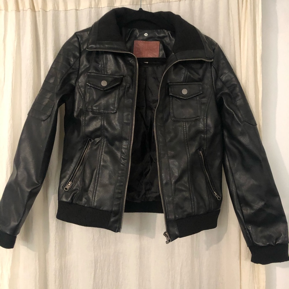 Leather jacket